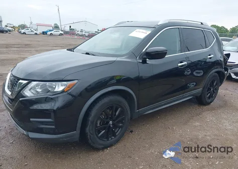 2020 Nissan Rogue Sv Fwd из США, поврежденный, VIN KNMAT2MT4LP532049